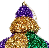 
              Mardi Gras Tinsel Finial Ornament
            