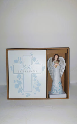 Easter Blessings Angel Figurine with Art Box