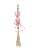 
              13" Wood Bead Bunny Tassel
            