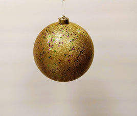 Jumbo Gold Mardi Gras Ornament