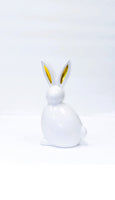 
              White & Gold Ceramic Sitting Easter Bunny Figurine
            