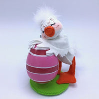 
              6" White Duck with Easter Egg
            