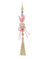 
              13" Wood Bead Bunny Tassel
            