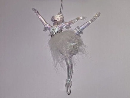 Iridescent Ballerina Ornament