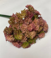 
              8.5" Plastic Pink Sedum Ball Pick
            