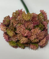 
              8.5" Plastic Pink Sedum Ball Pick
            