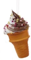 
              Assorted Foam Ice Cream Cone Ornaments - Set of 3
            