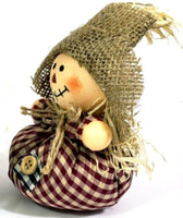 
              Mini Harvest Scarecrow Sitter
            