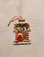 
              Candy Gingerbread House Ornaments
            