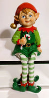 
              Christmas Elf Figures - Set of 3
            