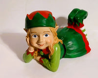 
              Christmas Elf Figures - Set of 3
            