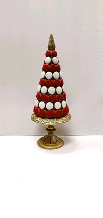 Red, White & Gold ChristmasTree