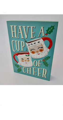 Have A Cup of Cheer Christmas Decor