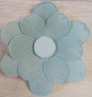 
              Spring Burlap Flower Decor
            