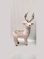 
              Faux Fur Standing Reindeer
            