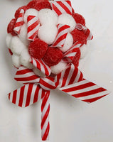 
              Set of 3 - Pompom Lollipop Ornaments
            