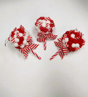 
              Set of 3 - Pompom Lollipop Ornaments
            