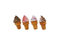 
              Assorted Foam Ice Cream Cone Ornaments - Set of 3
            