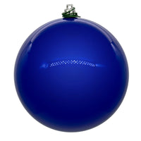 
              4.75" Cobalt Blue Pearl UV Drilled Ball Ornament
            