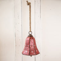 
              Red Metal Christmas Bell
            