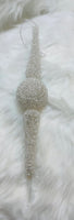 
              Set of 3- Crystal Finial Ornaments
            