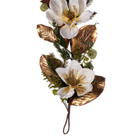 
              60" White Magnolia Garland
            