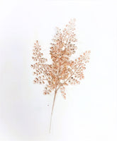 
              31" Rose Gold Glittered Fern Stem
            