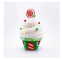 
              13" Green Cupcake House
            