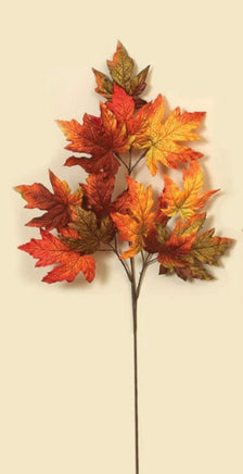 Fall Color Maple Leaf Spray