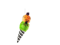 
              Halloween Ice Cream Cone Ornament
            