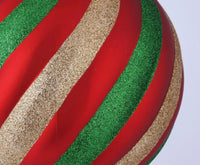 
              34" Finial Shatterproof Christmas Ornament Lawn Stake, Red, Green, and Gold
            