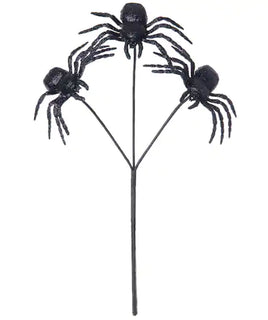 Halloween Black Widow Spider Table Decoration Scary Prop - 18" x 14" x 8"