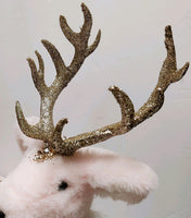 
              Faux Fur Standing Reindeer
            