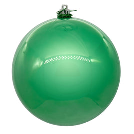 4.75" Seafoam Pearl UV Drilled Ball Ornament