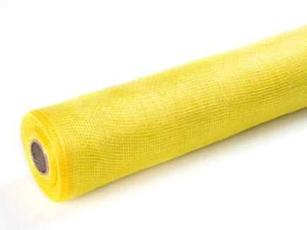 Deco Mesh 21"-Light Yellow-10 yds