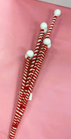 
              33" Red & White Ball Spray
            