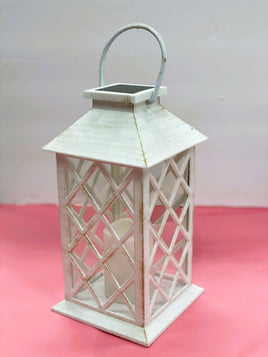 White Solar Powered Lantern