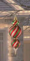 
              24-inch Jumbo Shatterproof Finial Christmas Ornament
            