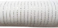 
              Deco Mesh 21"-White/Silver-10 yds
            