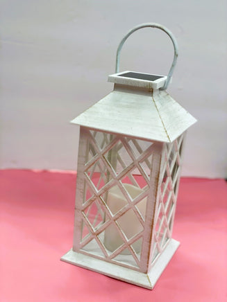 White Solar Powered Lantern