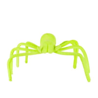 
              Neon Yellow Black Light Reactive Fabric Spider, 22.8in
            