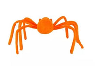 
              Neon Orange Black Light Reactive Fabric Spider, 22.8in
            