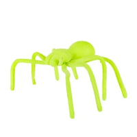 
              Neon Yellow Black Light Reactive Fabric Spider, 22.8in
            