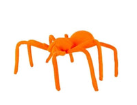 
              Neon Orange Black Light Reactive Fabric Spider, 22.8in
            