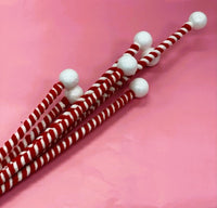 
              33" Red & White Ball Spray
            