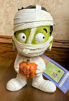 
              🎃 Cute Mummy “Trick or Treat” Halloween Figurine
            