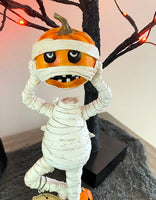 
              🎃 Halloween Mummy Pumpkin Figurine – Seasonal Decor
            