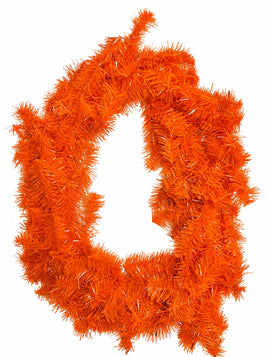 20" Orange Artificial Decorative Wreath