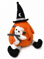 
              Plush Weighted Pumpkin Sitter
            