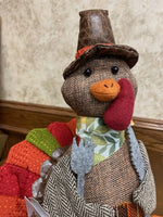
              Thanksgiving Plush Turkey Decoration
            